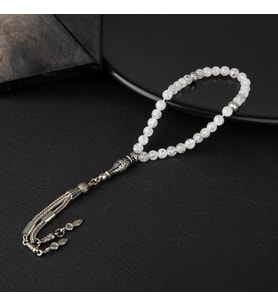 Necef Doğal Taş Tesbih 33lük - 6mm (Çok Renkli)