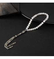 Necef Doğal Taş Tesbih 33lük - 6mm (Çok Renkli)