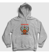 Presmono Unisex Gri Water Is Life Çiçek Kapüşonlu Sweatshirt 289531tt (Gri)