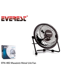Everest EFN-482 Metal Usb Vantilatör