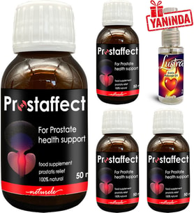Prostaffect 50 ml Şurup Erkeklerin Özel Durumlarına Çok Özel Içecek Form 4 Adet + Lustra Yağı
