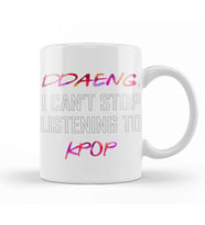 Bts Ddaeng I Can't Stop Listening To Kpop Army 01 Kupa Bardak Porselen