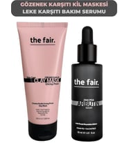 the fair. Kaolin Gözenek Karşıtı Kil Maskesi ve Leke Karşıtı Bakım Serumu