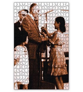 Cakapuzzle Mustafa Kemal Atatürk 19 Mayıs 1938 Puzzle Yapboz MDF (Ahşap) (120 Parça)