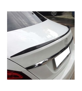 mercedes w205 c.seri uyumlu c63 ince parlak siyah spoyler 2015-2021