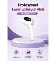 IPL Lazer Epilasyon Aleti 5 Kademeli Güç Ayarlı