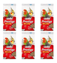 Versele Laga Prestige Paraket Sultan Papağanı Cennet Papağanı Yemi 1 Kg X 6 Adet