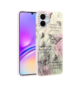 Samsung Galaxy A06 Kılıf Blade Aynalı Desenli Kapak - Desen 6