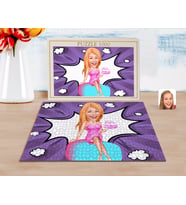 BK Gift Kişiye Özel Kadın Doğum Günü Karikatürlü 1000 Parça Profesyonel Puzzle-2