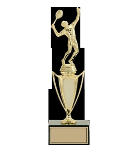 ODAK KUPA - Figürlü Kupalar - Tenis Erkek Figürlü Kupalar FG-039 C - 32 cm