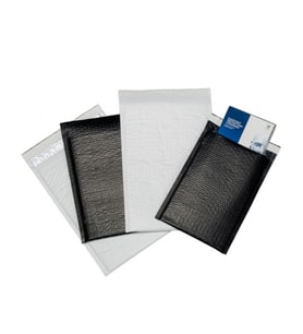 Beyaz Kağıt Kaplamalı Balonlu Patpat Torba Bantlı 17x25 +5 (100Adet) Baloncuklu Torba