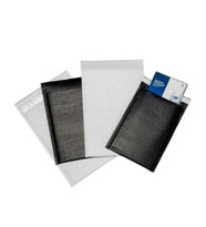 Beyaz Kağıt Kaplamalı Balonlu Patpat Torba Bantlı 17x25 +5 (100Adet) Baloncuklu Torba (Doğal Beyaz)