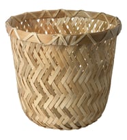 Bambu Saksı, 12 cm