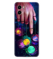 Vivo Y15S Y32 Y33S Y51 Y53S Kılıf Desemli Silikon Finger planet 1740