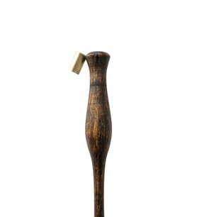 El yapımı copperplate obliq kalem sapı, gölge yazı, kahverengi desenli, ardıç ağacı-s1