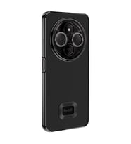 Lexroo Xiaomi Redmi 14C 4G Kılıf Kamera Korumalı Logo Gösteren Omega Kılıf - Siyah