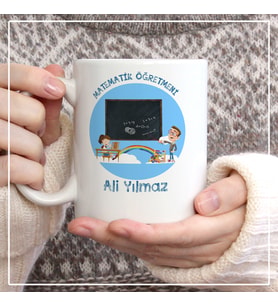 MATEMATİK ÖĞRETMENİ KUPA BARDAK