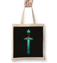 Minecraft Design Bez Çanta Uzun Saplı