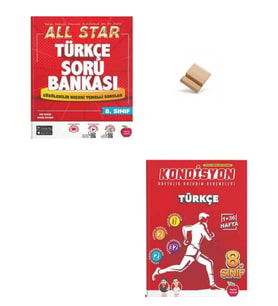 Newton LGS 2027 8. Sınıf Türkçe All Star Soru Bankası ve Kondisyon Deneme + Telefon Standı