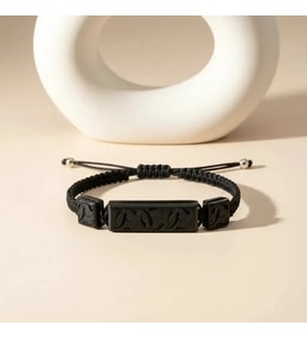 BlackCraft Oltu Taşı Siyah Asalet Bileklik