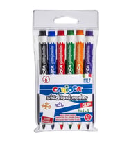 Carioca Beyaz Tahta Kalemi 6 Renk 4,5 mm 42921