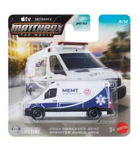 Matchbox The Movie - 2024 Mercedes-Benz Sprinter Ambulance (1/64) JND16