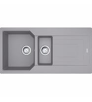 FRANKE Urban UBG 651-100 Stone Grey Tezgah Üstü Granit Eviye (Gri)