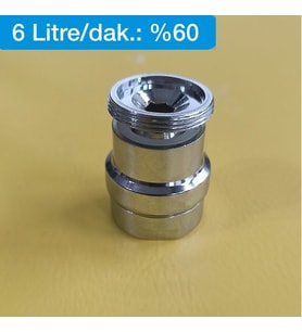 Tasarruflu Oynar Lavabo Musluk  Batarya Başlığı - Made In Italy (Krom)