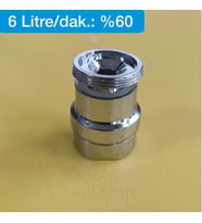 Tasarruflu Oynar Lavabo Musluk  Batarya Başlığı - Made In Italy (Krom)