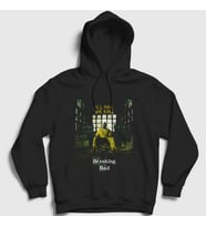 Presmono Unisex Siyah King Breaking Bad Kapüşonlu Sweatshirt 184922tt