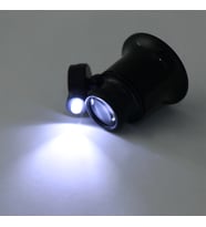 20X Büyütmeli Saat Takı Onarım Için Cam Lensli Optik Işıklı Göz Büyüteç Mg13B-9A