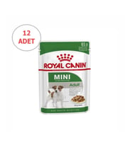 Royal Canin 85 GrX12 Mini Adult Küçük Irk Köpek Pouch Konserve 85 Gr 12 Adet