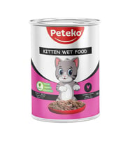 Peteko Kitten Tavuklu Yavru Kedi Konserve 400Gr