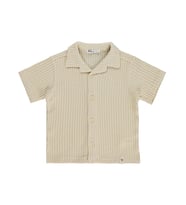 Civil Boys Basic Waffle 2-5 Yaş Gömlek - Mavi