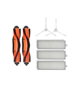Xiaomi Vacuum Mop 2in1 Essential (MJSTG1) Robot Süpürge Uyumlu 7'li Yedek Parça Seti