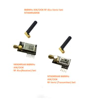 868MHz ASK/OOK RF Alıcı Verici Seti (NTXRX04RSARN8)