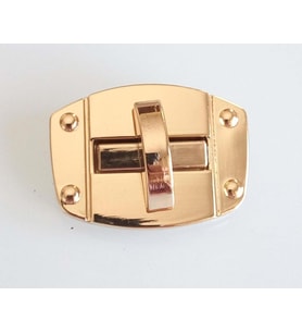 Angel Çanta Aksesuar Büyük Boy Light Gold Renk Vidalı Kilit No:29