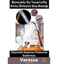 Yeni Nesil Özel Zeolid Taşlı Yüksek Emisyon Güçlü Boncuklu Su Tasarruflu Kireç Önleyici Duş Başlığı