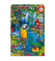 Educa Puzzle 500 Parça Bird Tropical Land 15512