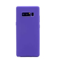 Samsung Galaxy Note 8 Uyumlu Kılıf Zore Premier Silikon Kapak (Mor)