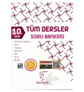 Akm Kitap 10.sınıf Tüm Dersler Soru Bankası Karekök Yayınları (Çok Renkli)