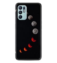 Oppo Reno 6 Kılıf Resimli Desenli Silikon Platinium Series Mooons 1861