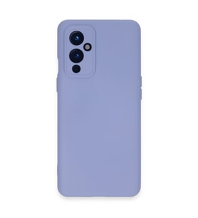 One Plus 9 Kılıf Nano İçi Kadife Silikon - Lila