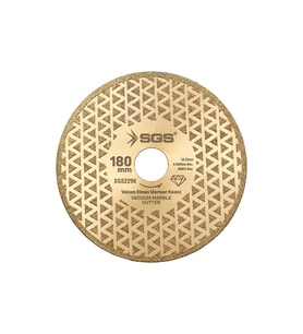 SGS VAKUM ELMAS MERMER KESİCİ 180MM SGS2296