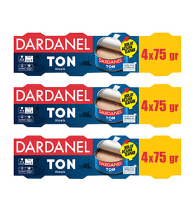 Dardanel Ton Balıgı 4x75 gr x 3 Adet