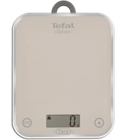 Tefal Bc5004 Optiss Cam Yüzeyli Hassas Mutfak Tartısı, 5 Kg Kapasite, Gümüş