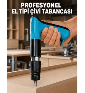 Profesyonel Manuel El Tipi Çivi Tabancası Ahşap Döşeme Montaj Aleti
