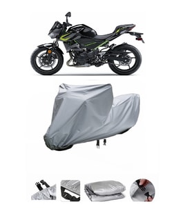 Kawasaki Z 400  Gri Motosiklet Brandası ARKA ÇANTA UYUMLU DEĞİLDİR