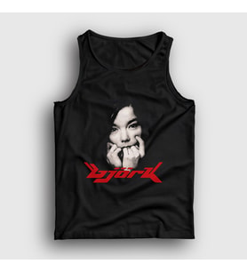 Presmono Unisex Siyah Müzik V2 Björk Atlet 512573tt