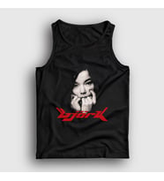 Presmono Unisex Siyah Müzik V2 Björk Atlet 512573tt